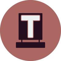 Type  Vector Icon