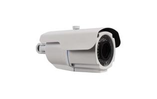 Anti-theft system installation camera . concept of protection and security photo