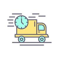 Fast Delivery Unique Vector Icon