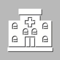 Hospital Unique Vector Icon