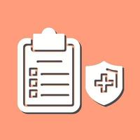 Medical Insurance Unique Vector Icon