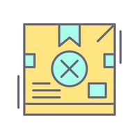 Delivery Box Unique Vector Icon