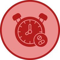 Clock Unique Vector Icon