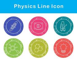 Physics Vector Icon Set