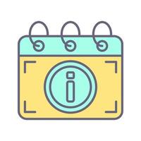 Calendar Unique Vector Icon