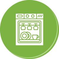 Dishwasher Vector Icon