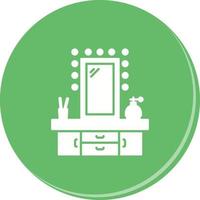 Dressing Table Vector Icon