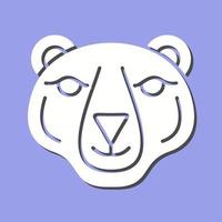 Polar Bear Vector Icon