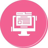 Blog Vector Icon