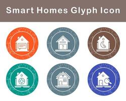 Smart Homes Vector Icon Set