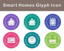 Smart Homes Vector Icon Set