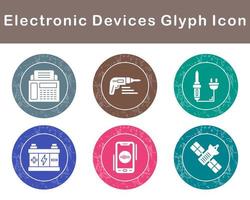 electrónico dispositivos vector icono conjunto