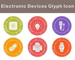 electrónico dispositivos vector icono conjunto