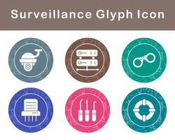 Surveillance Vector Icon Set