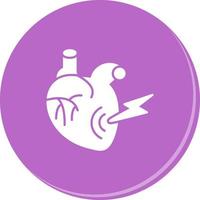 Heart Attack Vector Icon