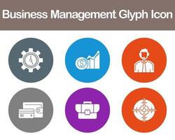 Business Management Vector Icon Set