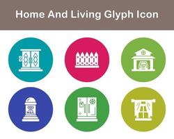 Home And Living Vector Icon Set