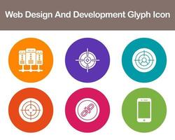 Web Design And Development Vector Icon Set