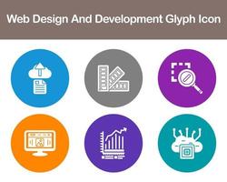 Web Design And Development Vector Icon Set