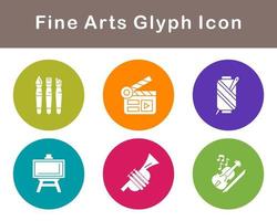 Fine Arts Vector Icon Set