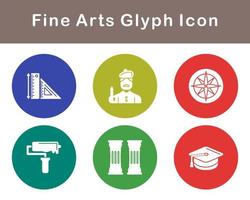 Fine Arts Vector Icon Set