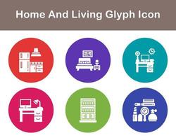 Home And Living Vector Icon Set