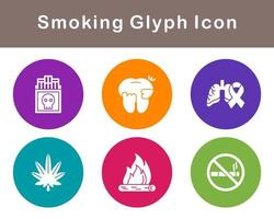 Smoking Vector Icon Set