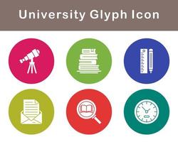 university Vector Icon Set