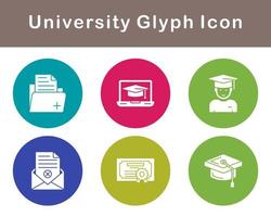 university Vector Icon Set