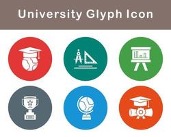 university Vector Icon Set