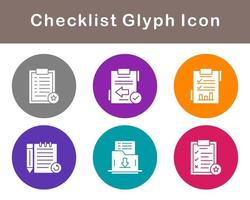 Checklist Vector Icon Set