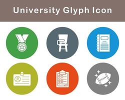 university Vector Icon Set