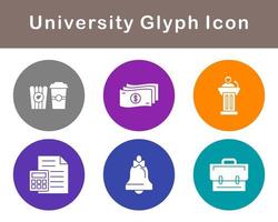 university Vector Icon Set