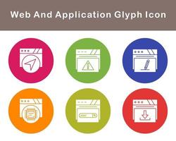 Web And Application Vector Icon Set