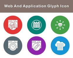 Web And Application Vector Icon Set