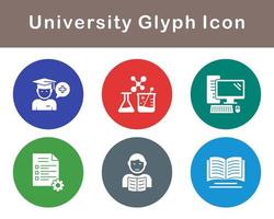 university Vector Icon Set