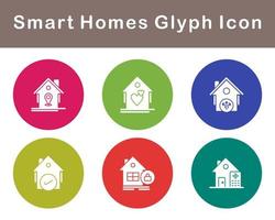 Smart Homes Vector Icon Set