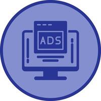 Digital Advertising Vector Icon