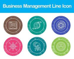 Business Management Vector Icon Set