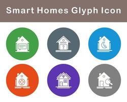 Smart Homes Vector Icon Set