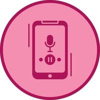 Voice Record Vector Icon