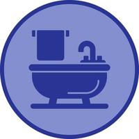 Bathtub Vector Icon