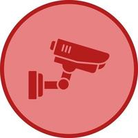 icono de vector de cámara de seguridad