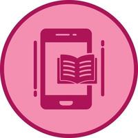 E Book Vector Icon