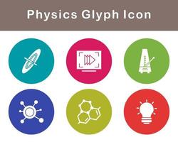 Physics Vector Icon Set