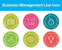 Business Management Vector Icon Set