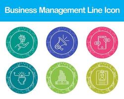 Business Management Vector Icon Set