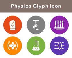 Physics Vector Icon Set