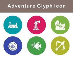 Adventure Vector Icon Set