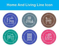 Home And Living Vector Icon Set